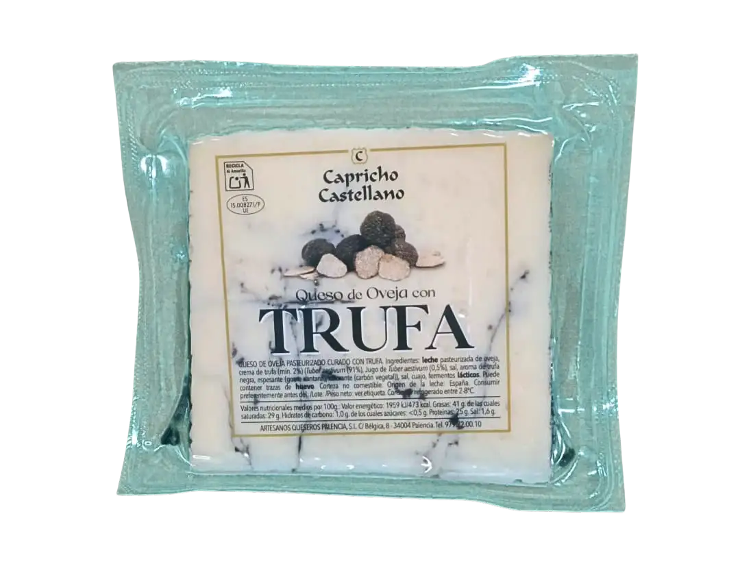 Capricho Castellano - Queso De Oveja Con Trufa - 2