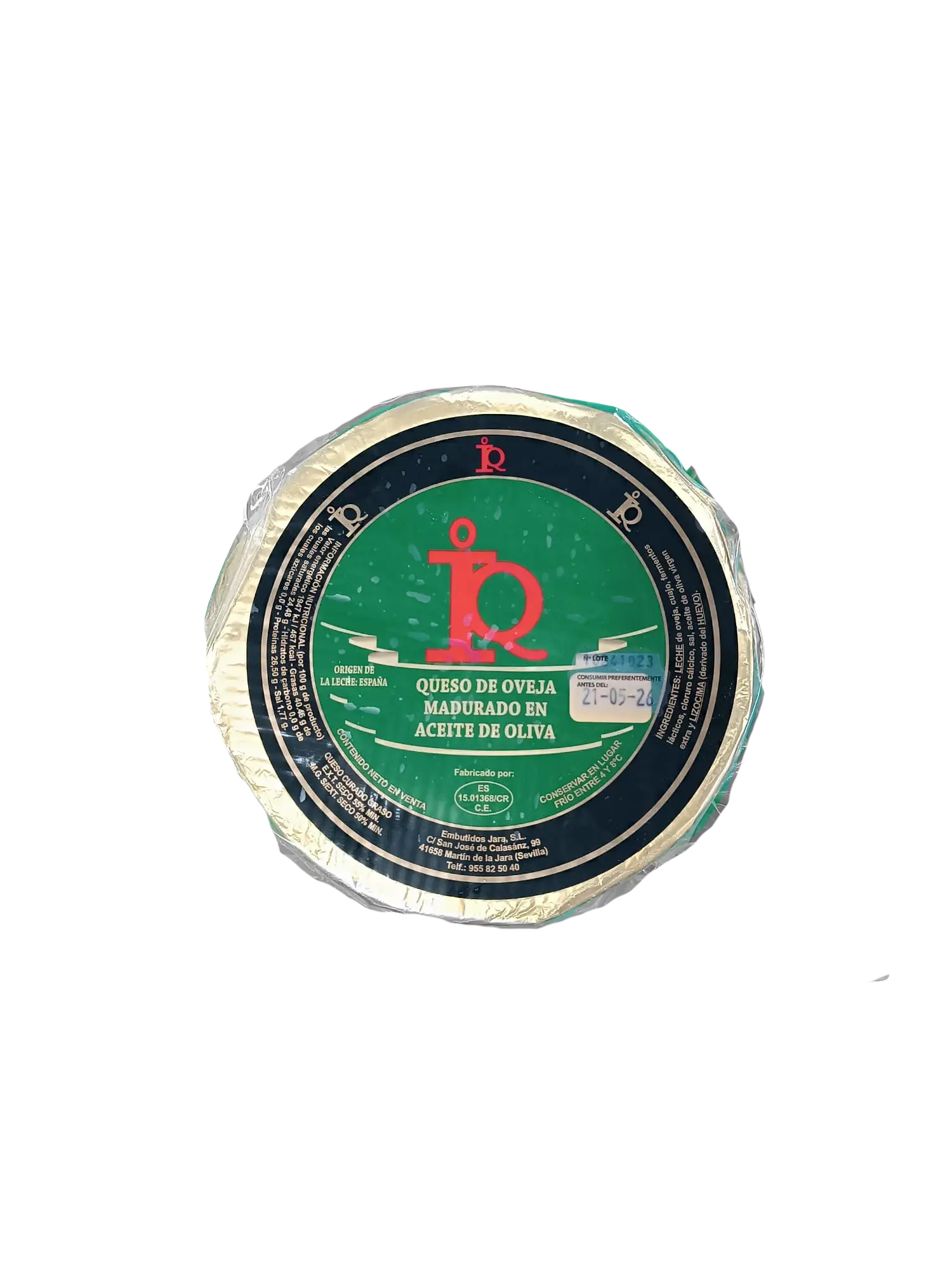 Castellano - Queso De Oveja Madurado en Aceite de oliva