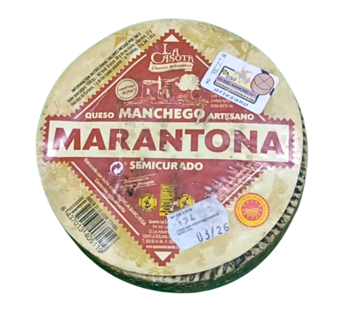 La Casota – Queso Marantona D.O.P Manchego Semicurado