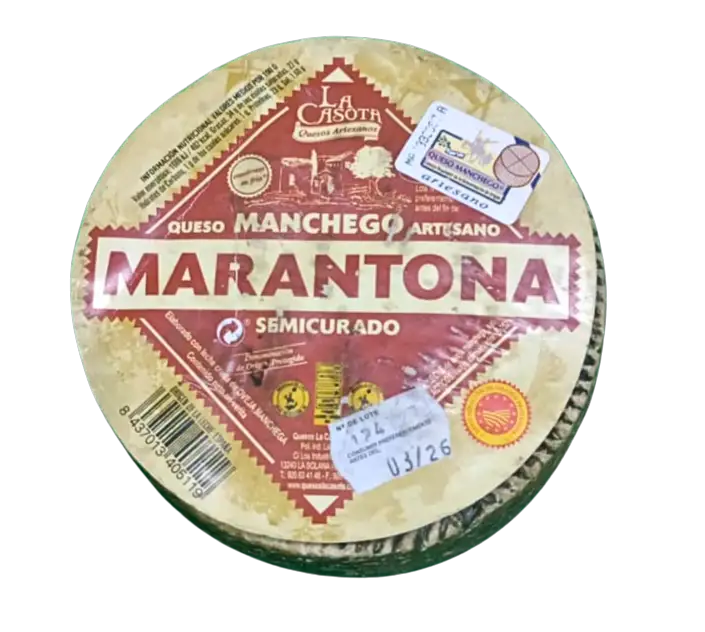 La Casota – Queso Marantona D.O.P Manchego Semicurado