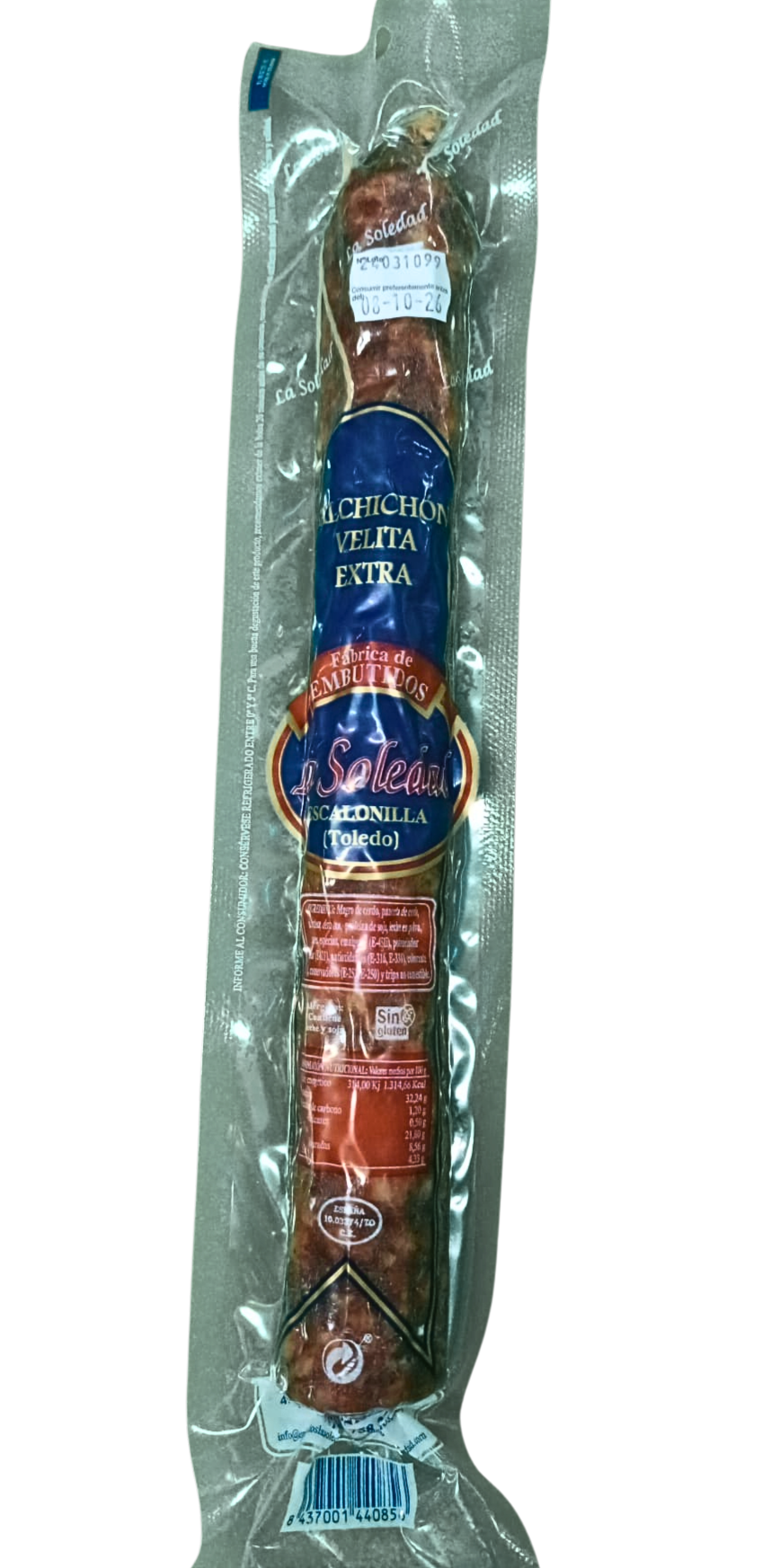 La Soledad - Salchichón Velita Extra