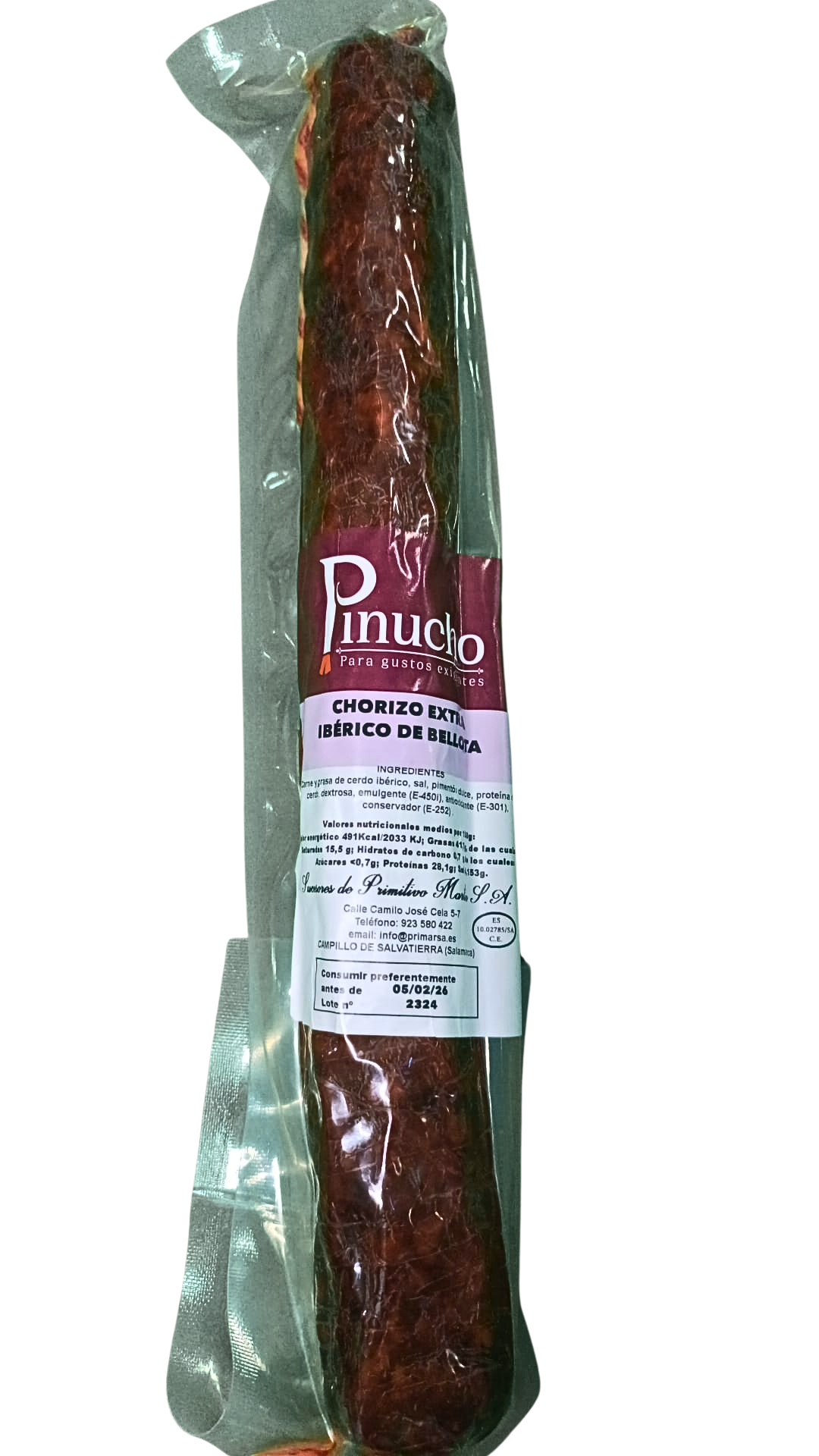Pinucho - Chorizo Vela Iberico De Bellota