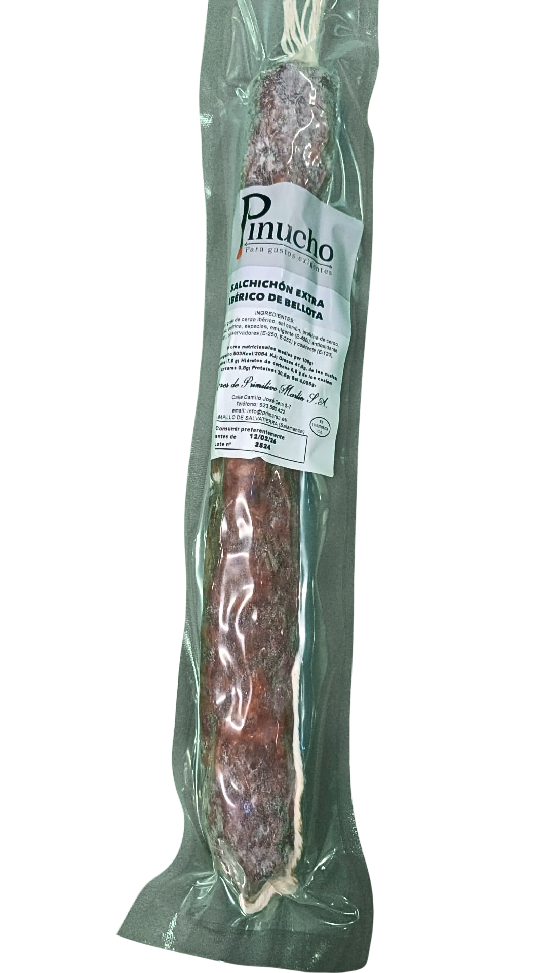 Pinucho - Salchichón Vela Iberico De Bellota