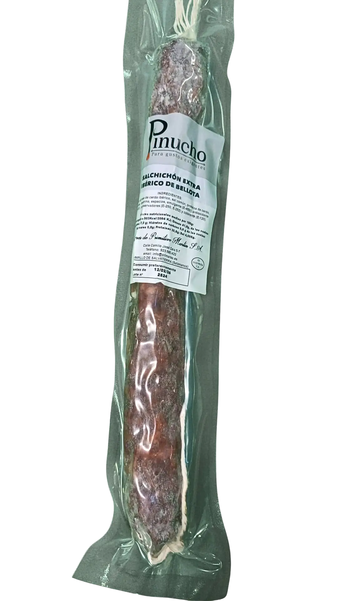 Pinucho - Salchichón Vela Iberico De Bellota