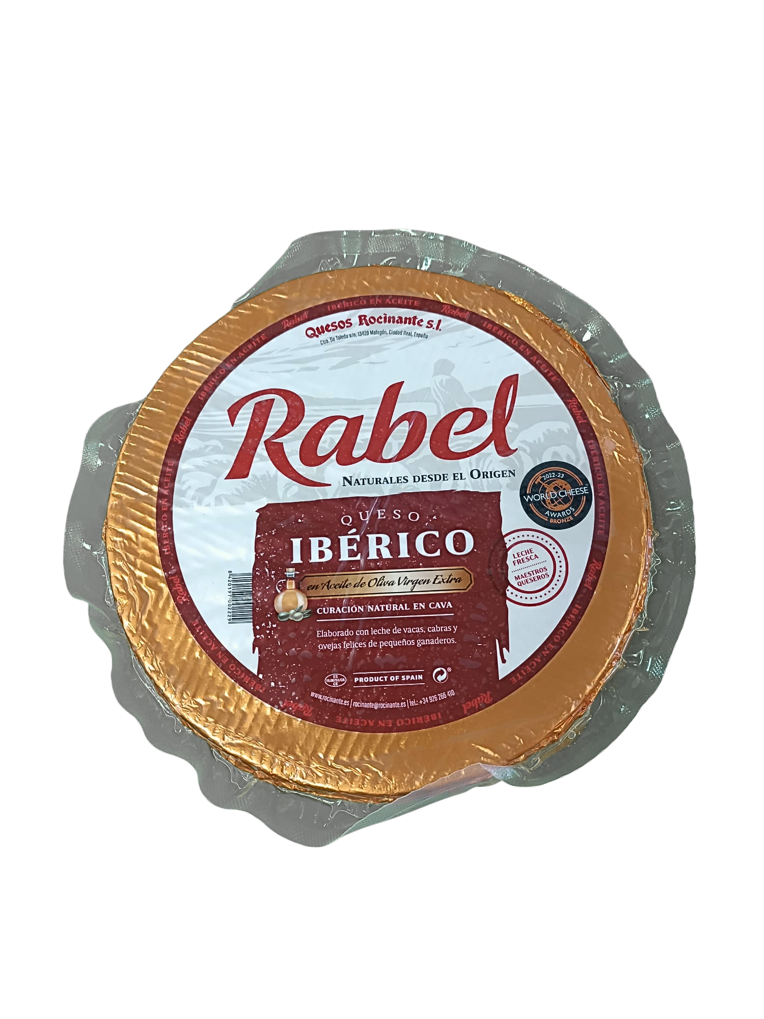 Rabel - Queso Ibérico Madurado en Aceite de Oliva Virgen Extra
