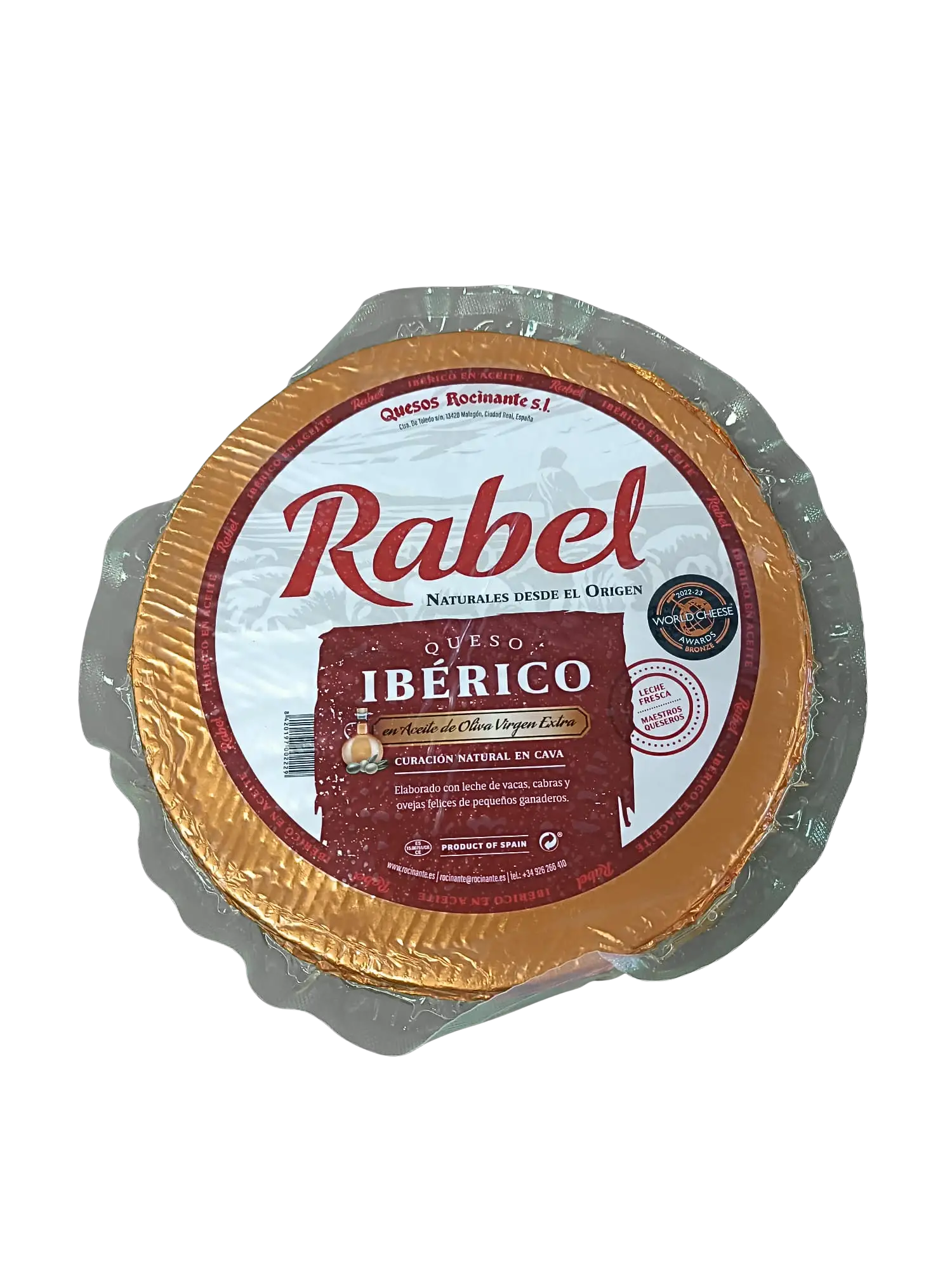 Rabel - Queso Ibérico Madurado en Aceite de Oliva Virgen Extra