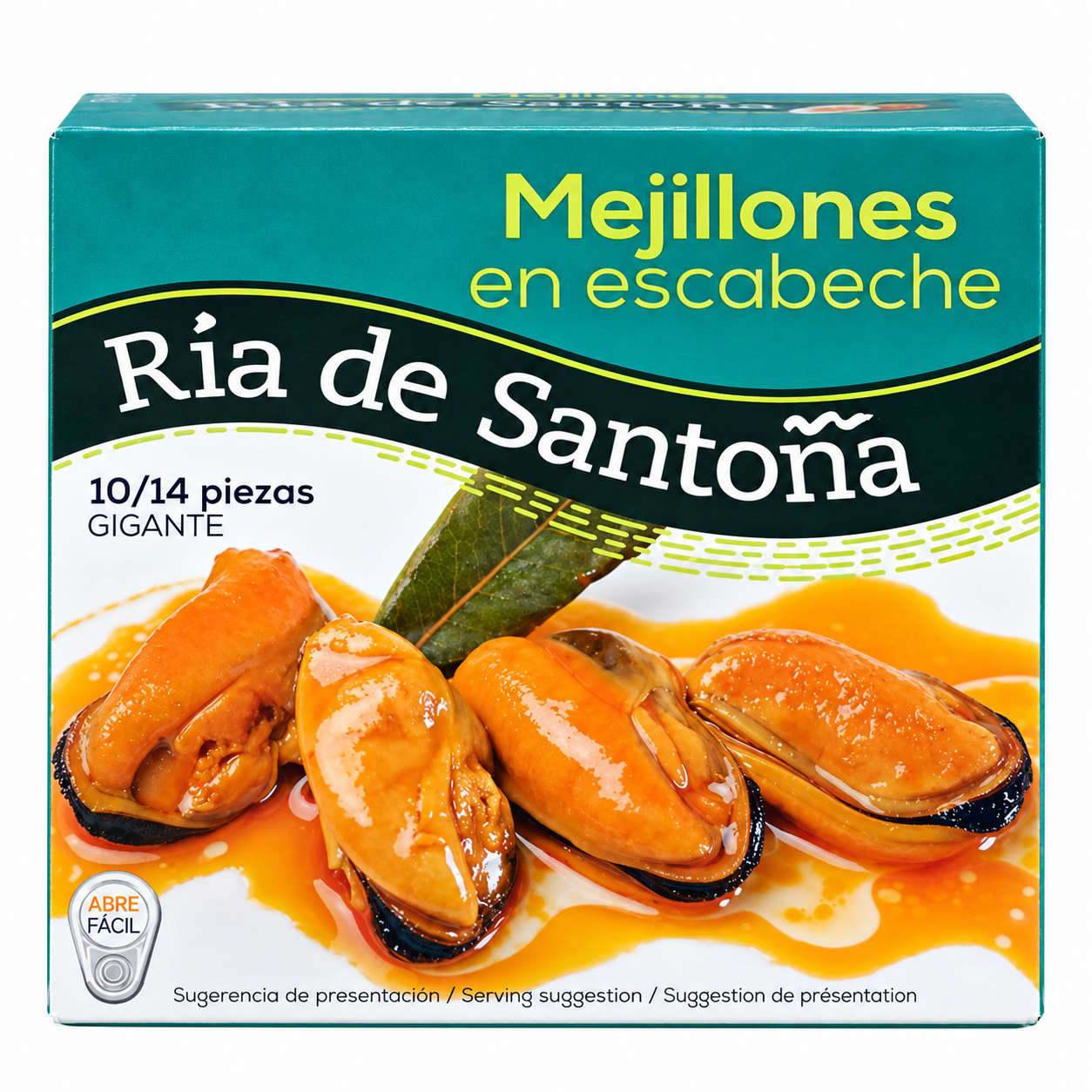 Caja de Mejillones en Escabeche