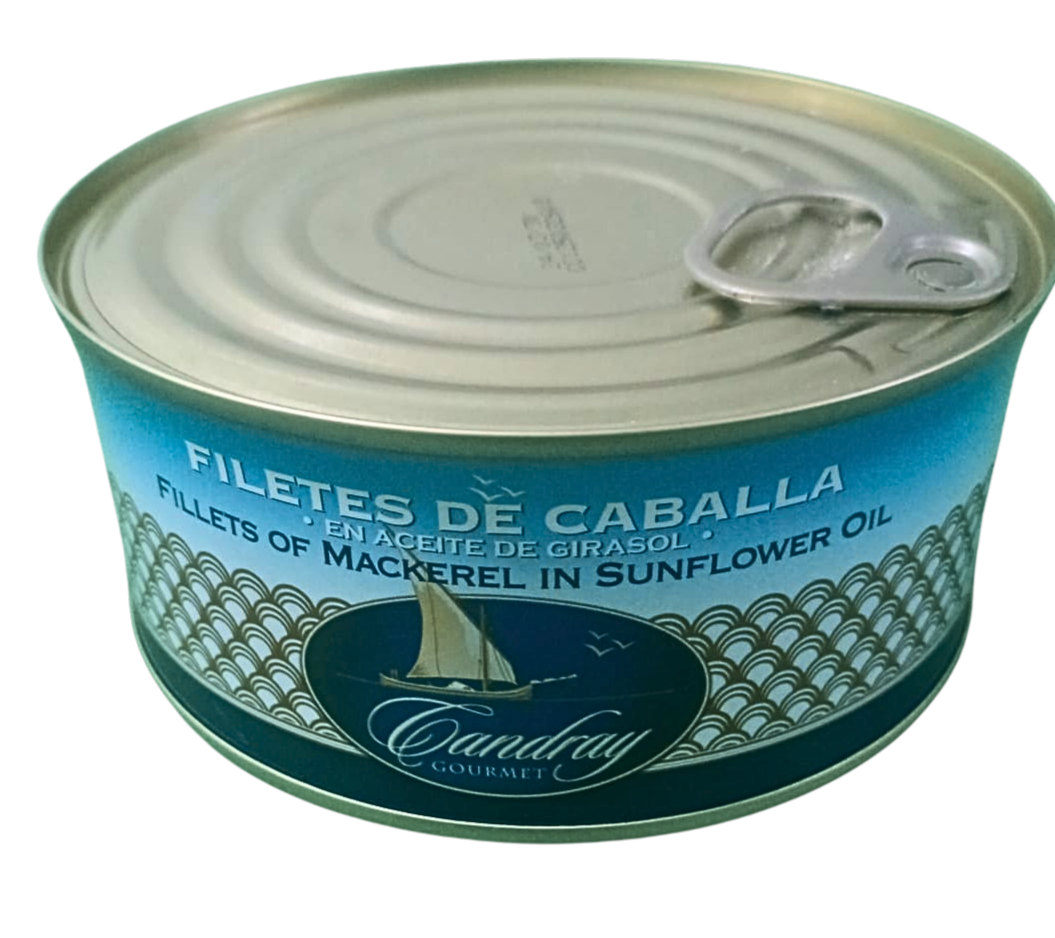 Candray Gourmet - Filetes De Caballa En Aceite De Girasol