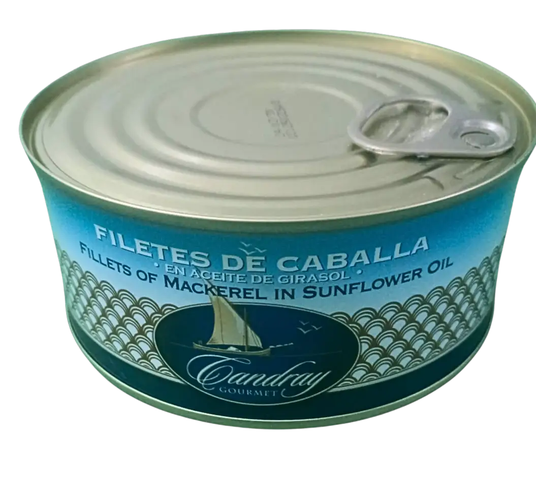 Candray Gourmet - Filetes De Caballa En Aceite De Girasol