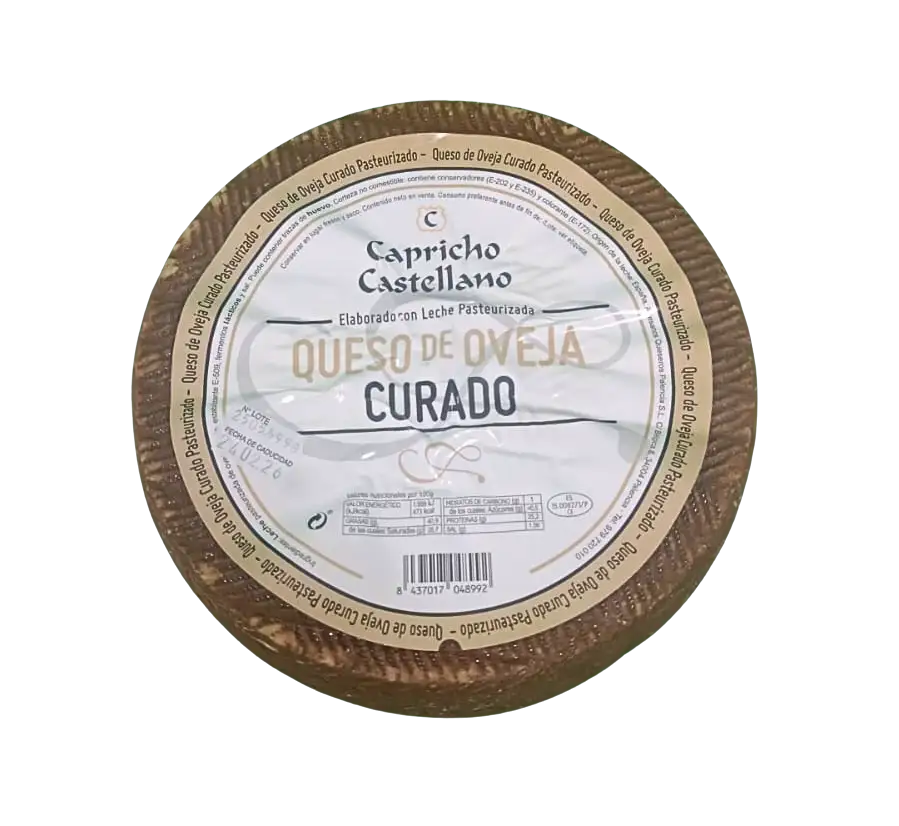 Capricho Castellano - Queso De Oveja Curado
