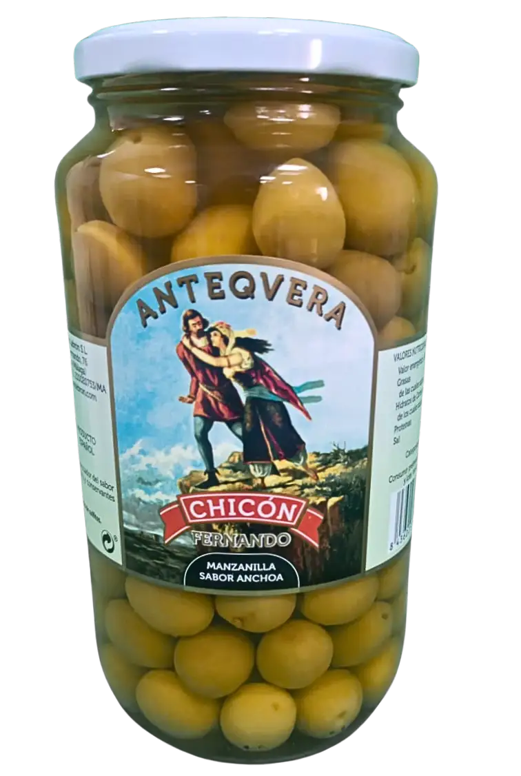 Chicón - Aceitunas Manzanilla Sabor Anchoa