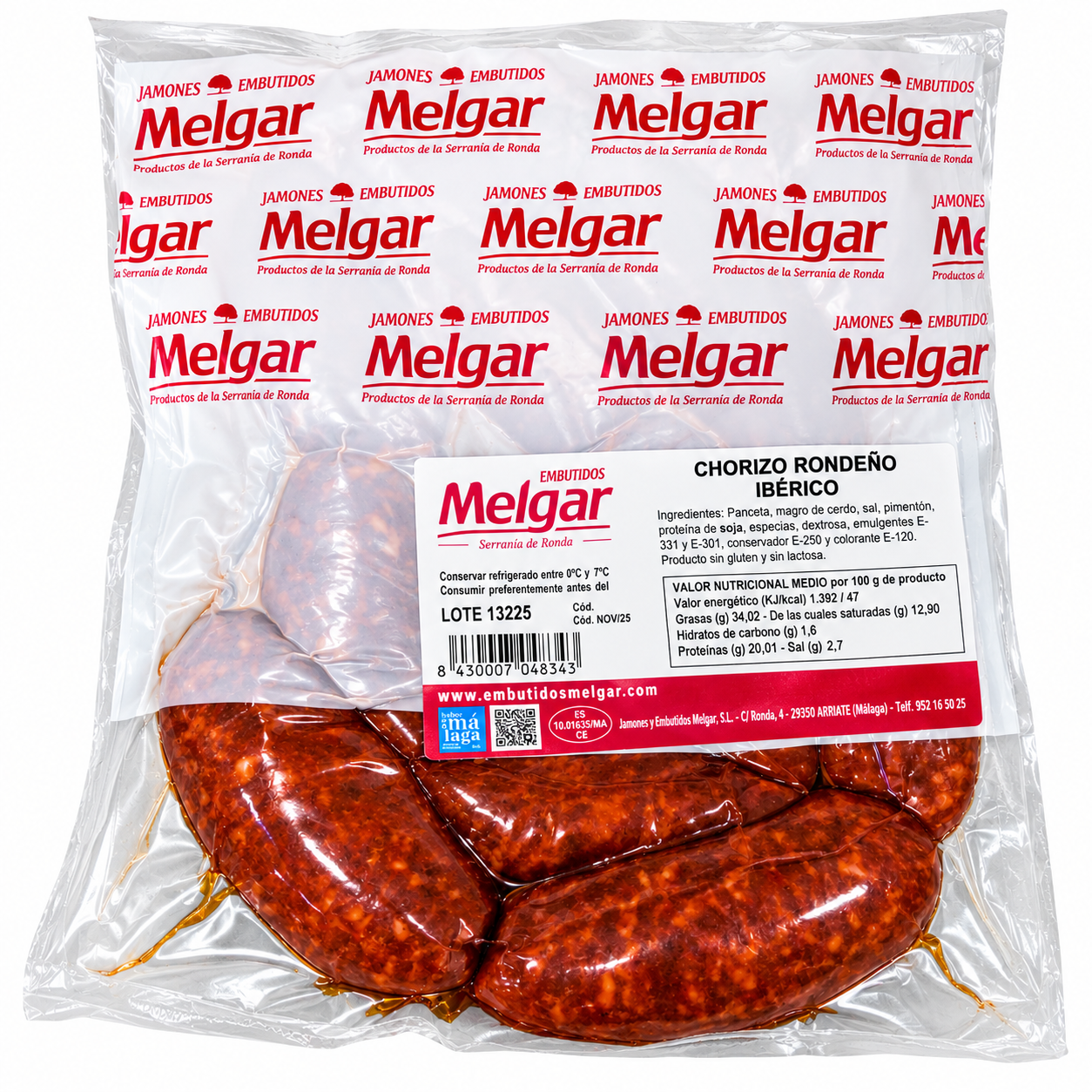 Chorizo Rondeño Ibérico Melgar