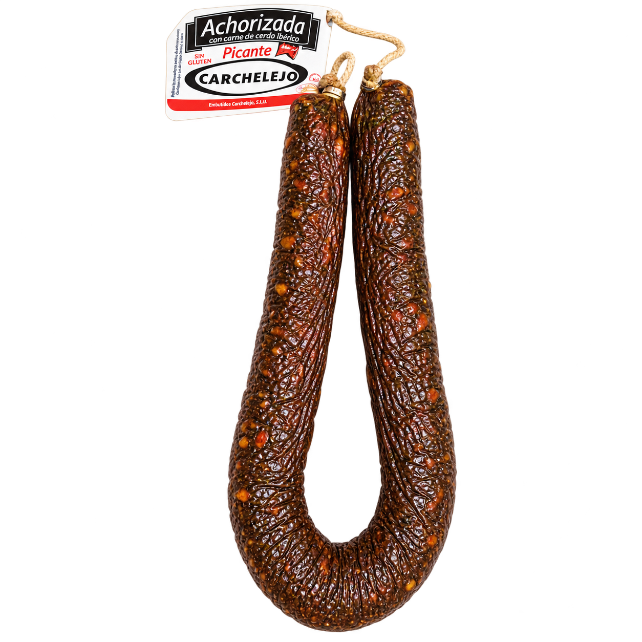 Chorizos achorizados picantes en lazo