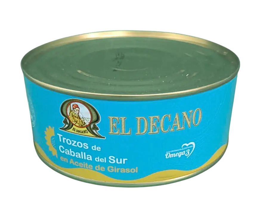 El Decano - Trozos De Caballa Del Sur En Aceite De Girasol 
