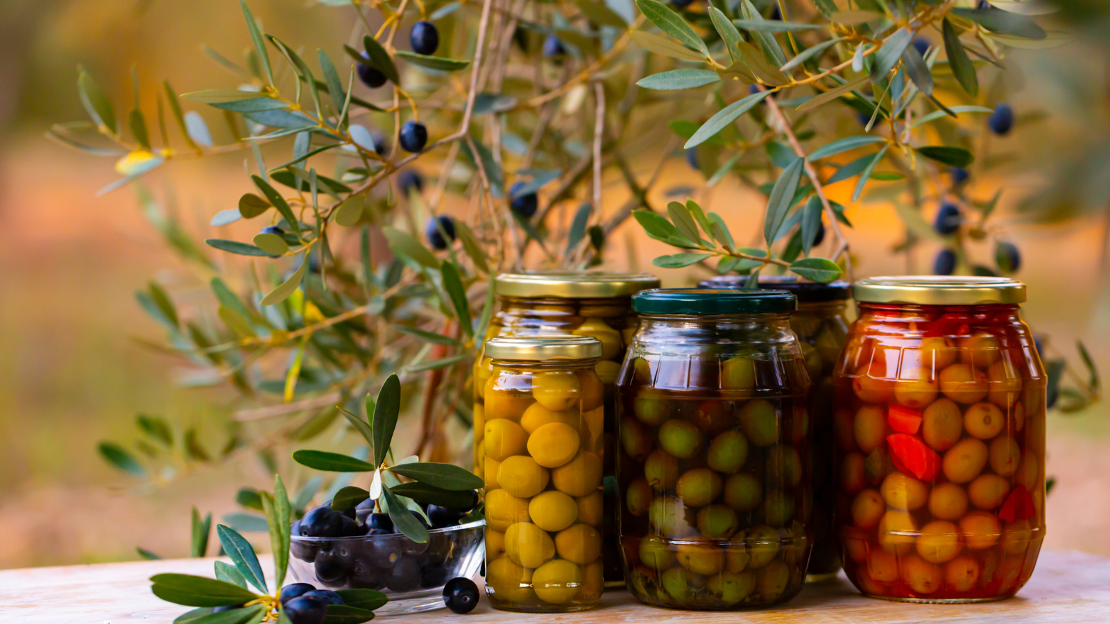 ENCURTIDOS aceitunas