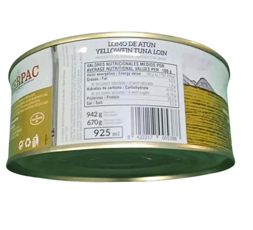 Herpac - Lomo De Atun En Aceite de Girasol - 2