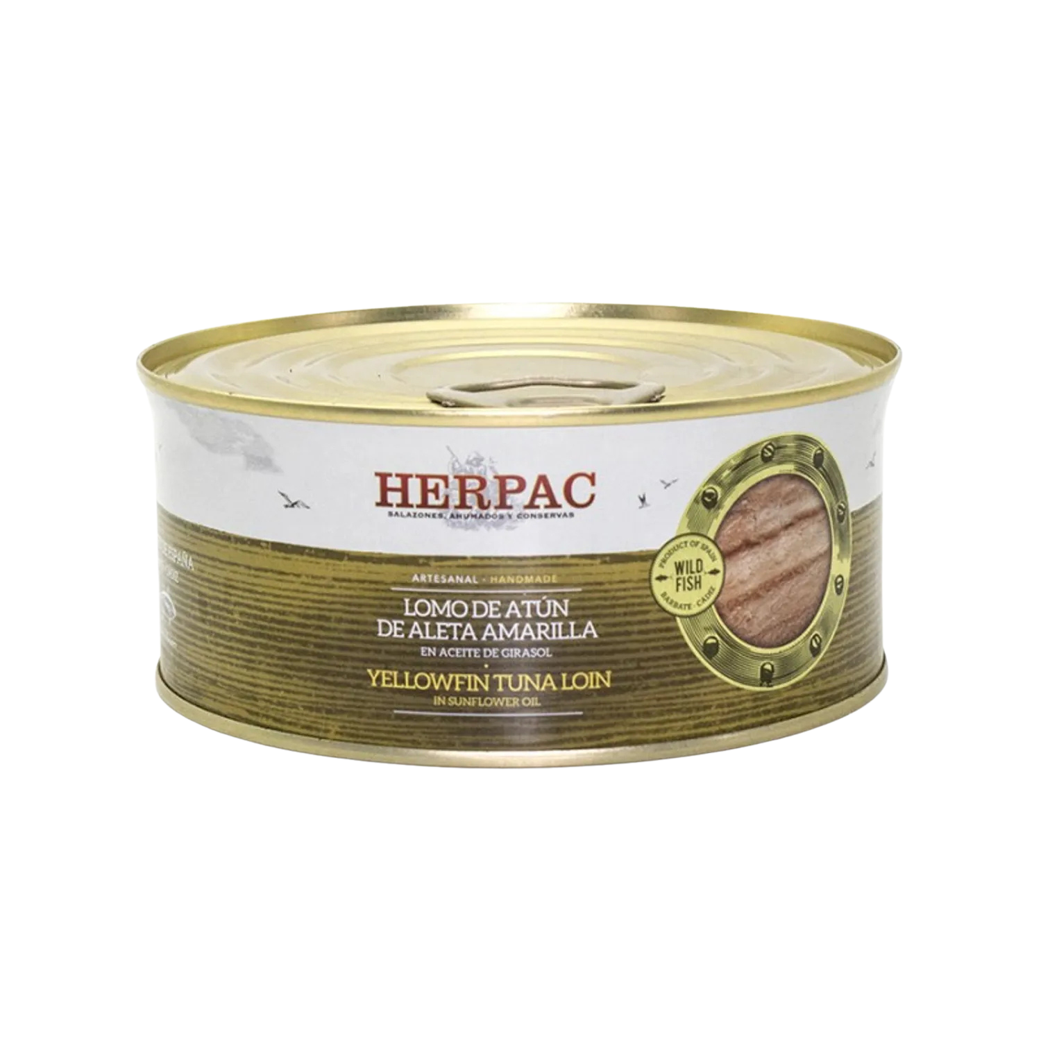 Herpac - Lomo De Atun En Aceite de Girasol