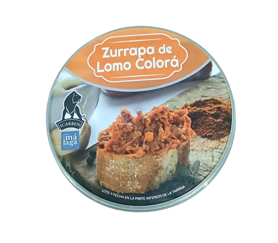 Icarben - Tarrina De Zurrapa De lomo Colorá