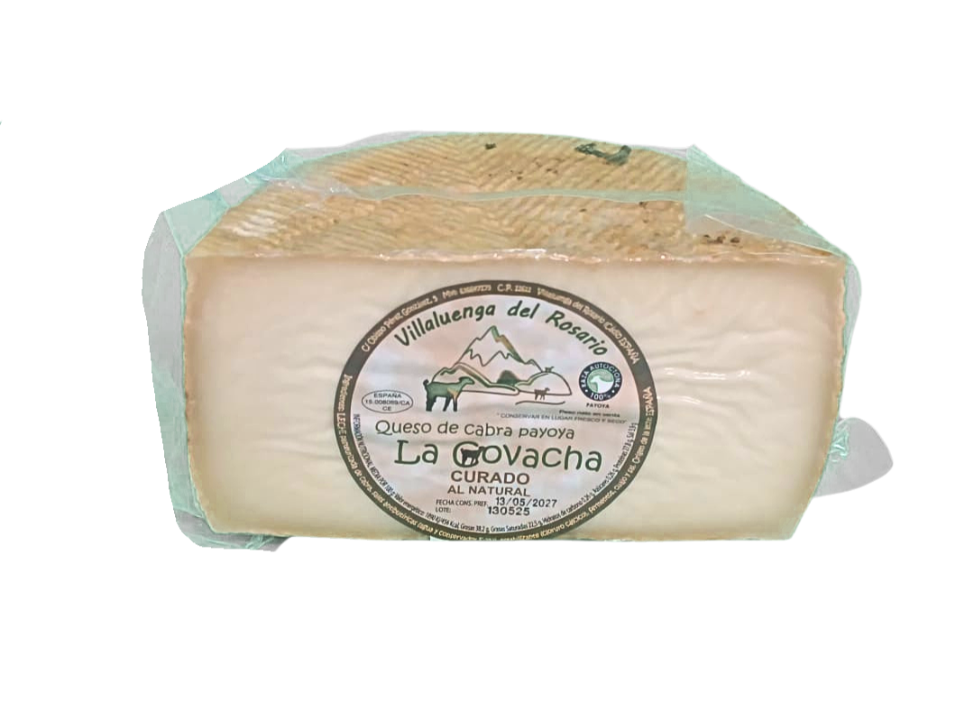 La Covacha – Queso de Cabra Payoya Curado Al Natural