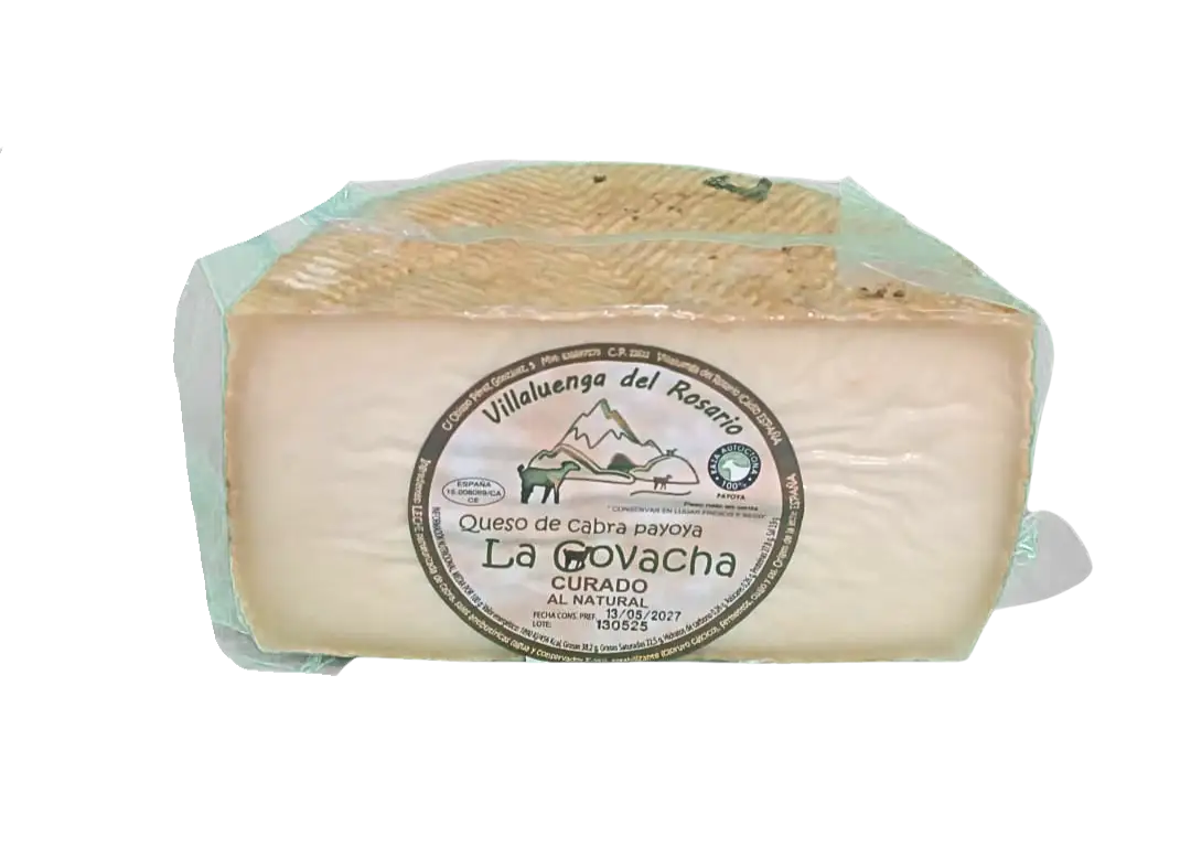 La Covacha – Queso de Cabra Payoya Curado Al Natural
