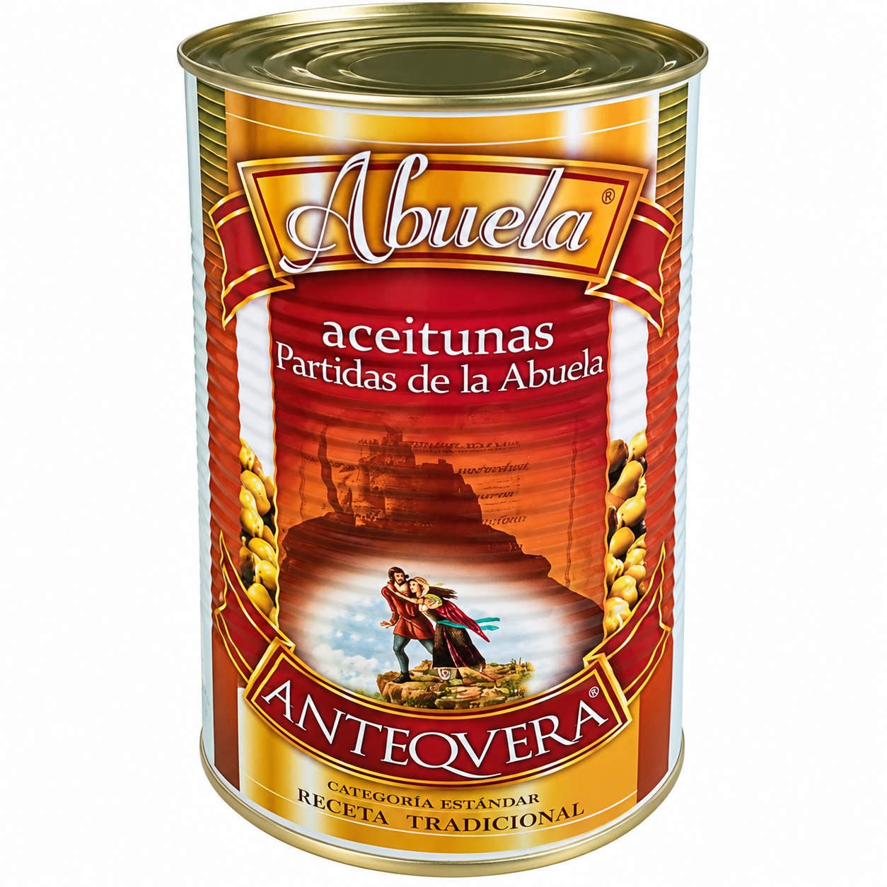 Lata de aceitunas tradicional Abuela Antequera
