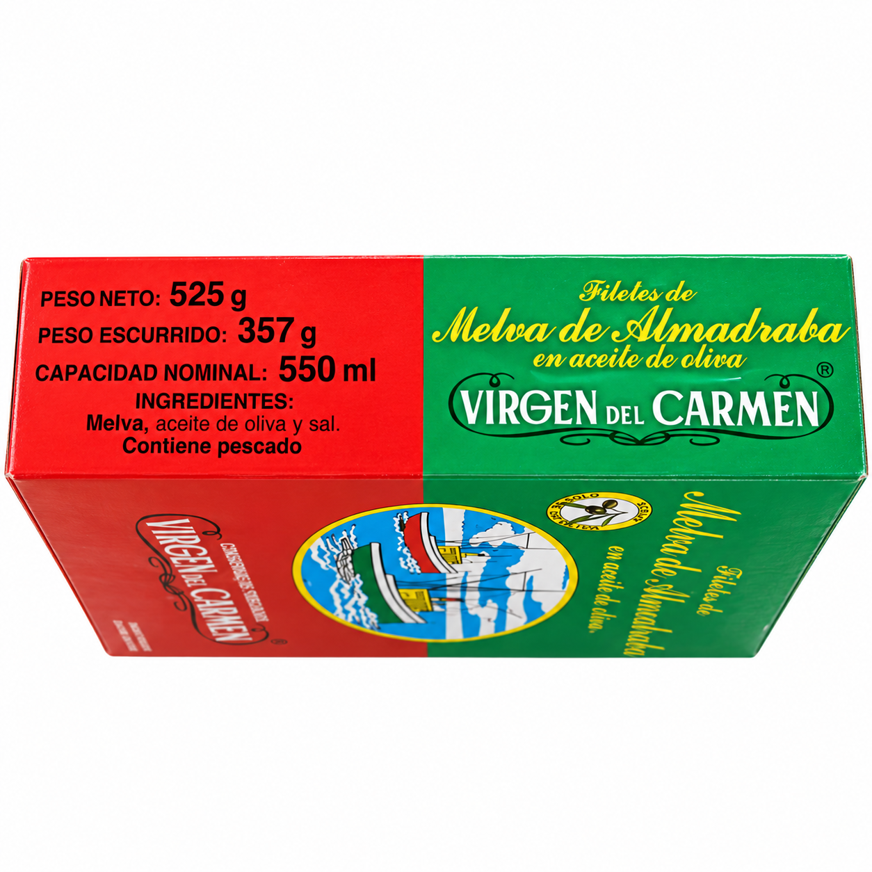 Lata de melva virgen del Carmen (2)