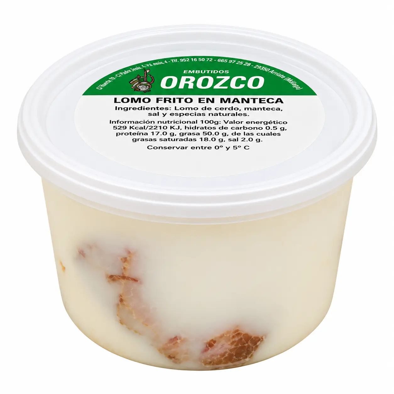 lomo frito en manteca Orozco