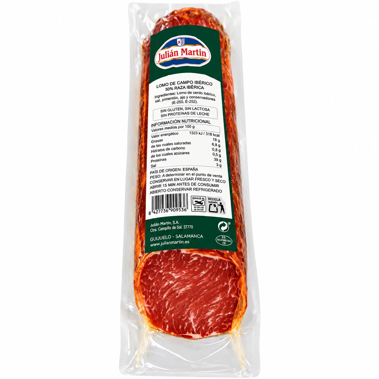 Lomo ibérico Julian Martín Cebo Campo