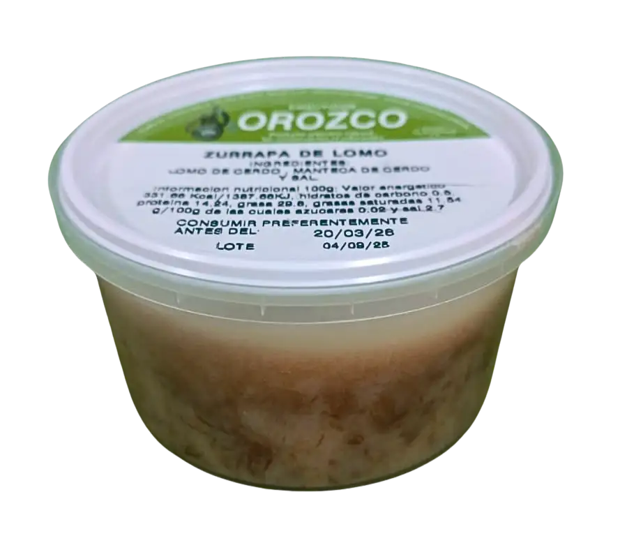 Orozco - Zurrapa lomo blanca 