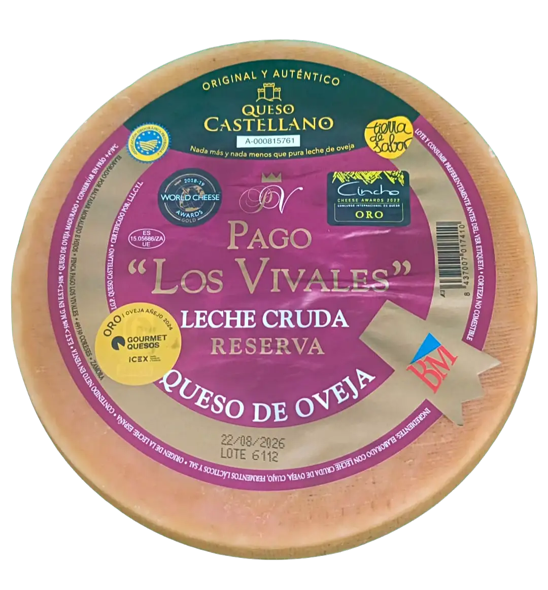 Pago Los Vivales - Queso De Oveja Reserva