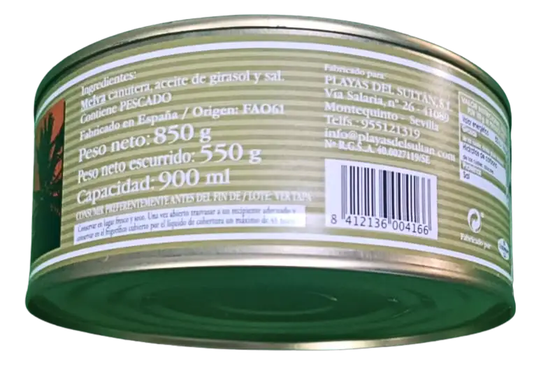 Playas Del Sur - Filetes De Melva Canutera en Aceite de Oliva - 2