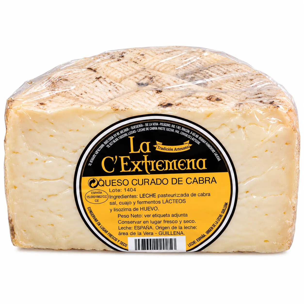 Queso curado de cabra La Estremeña