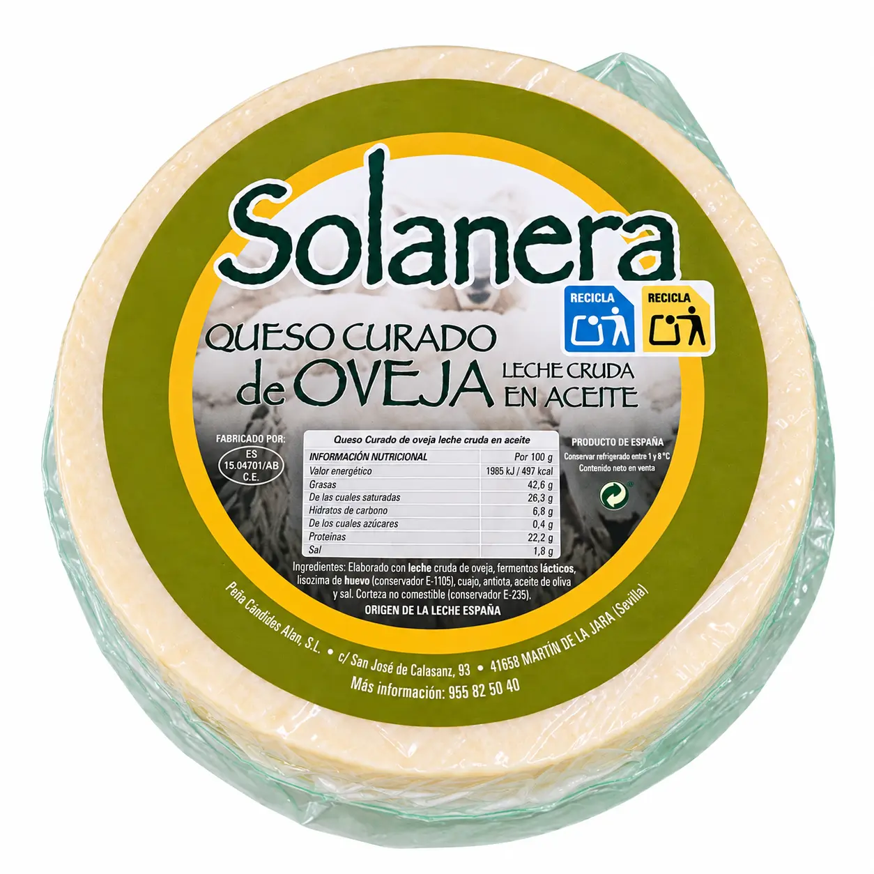 Queso Curado Solanera