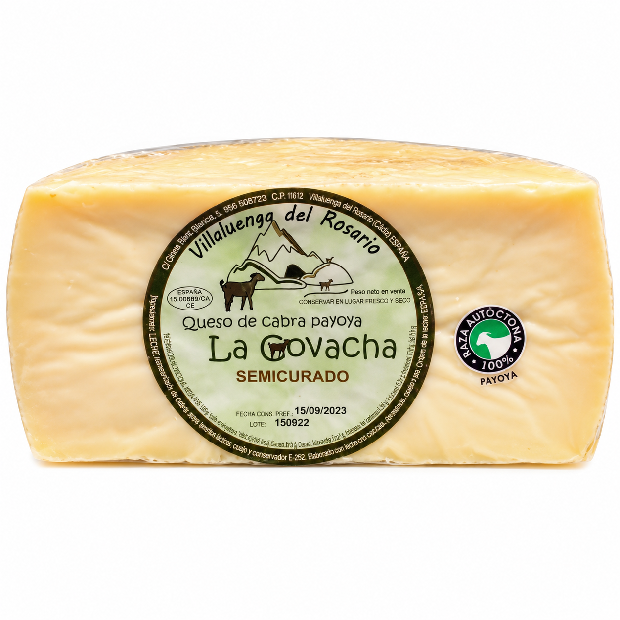 Queso de cabra payoya La Cobacha SEMI