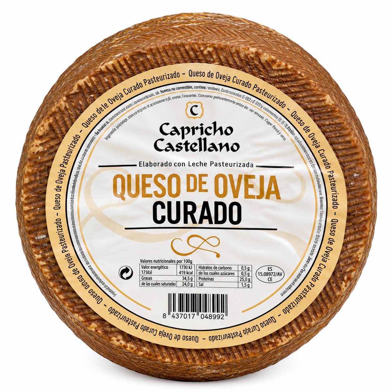 Queso de Oveja Curado Capricho Castellano
