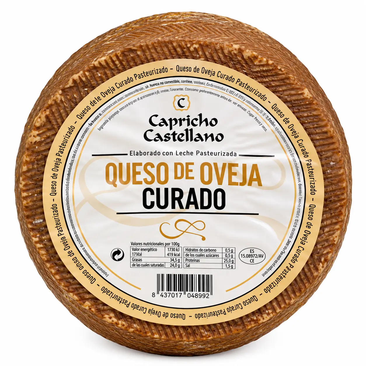 Queso de Oveja Curado Capricho Castellano