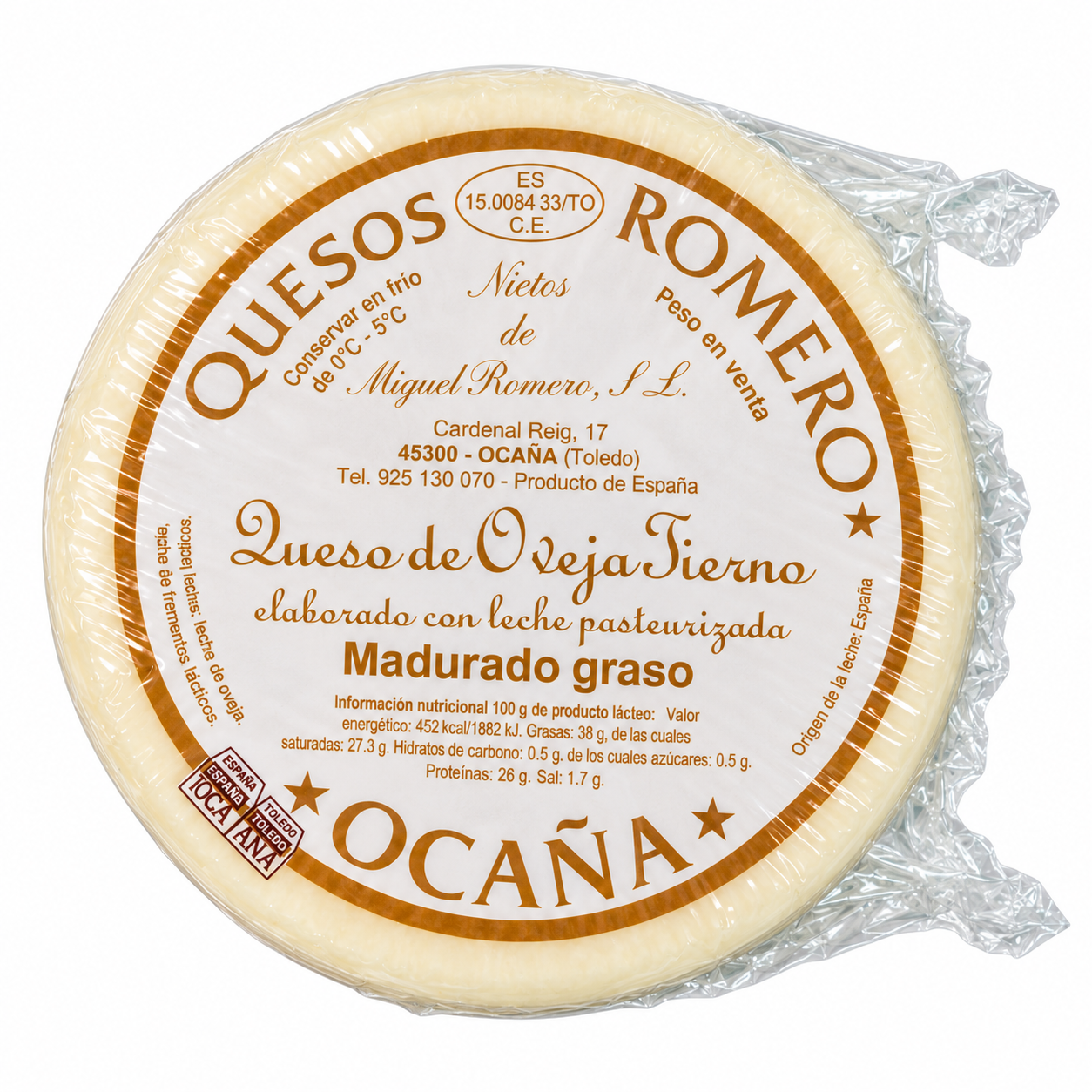 Queso de oveja Romero Mini Tierno