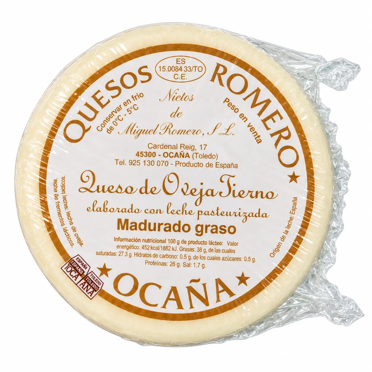 Queso de oveja Romero Mini Tierno