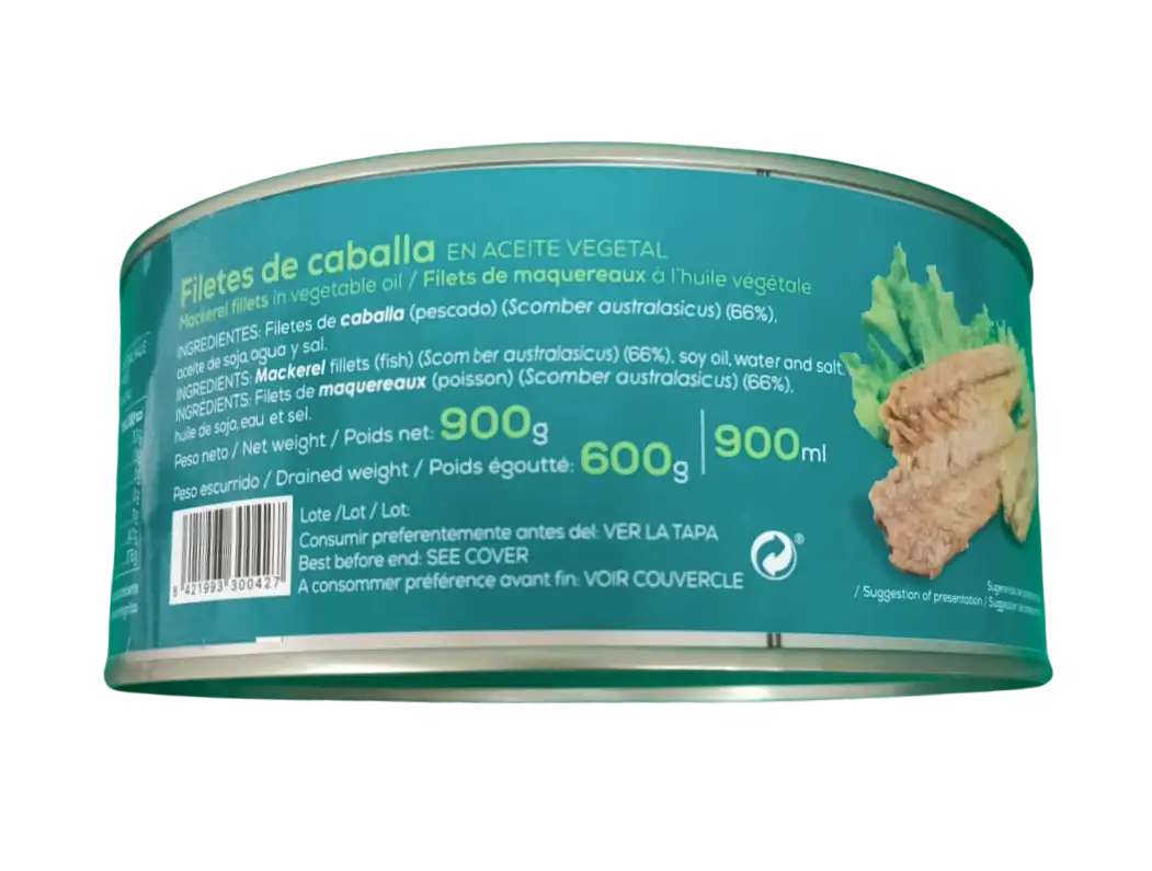 Ria De Santoña - Filetes De Caballa En Aceite Vegetal - 2