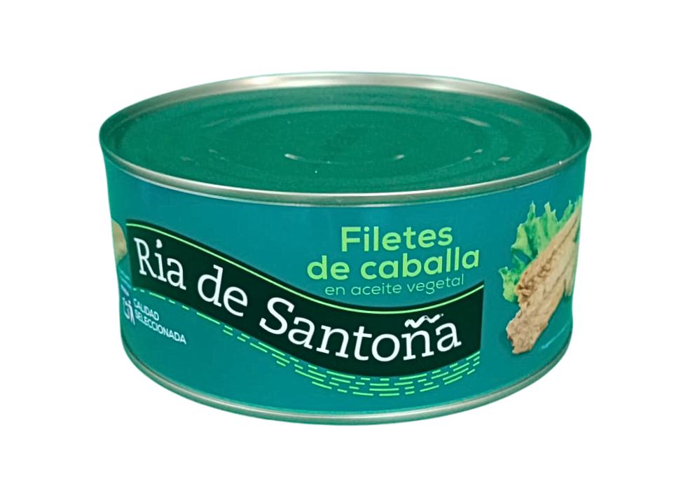 Ria De Santoña - Filetes De Caballa En Aceite Vegetal 