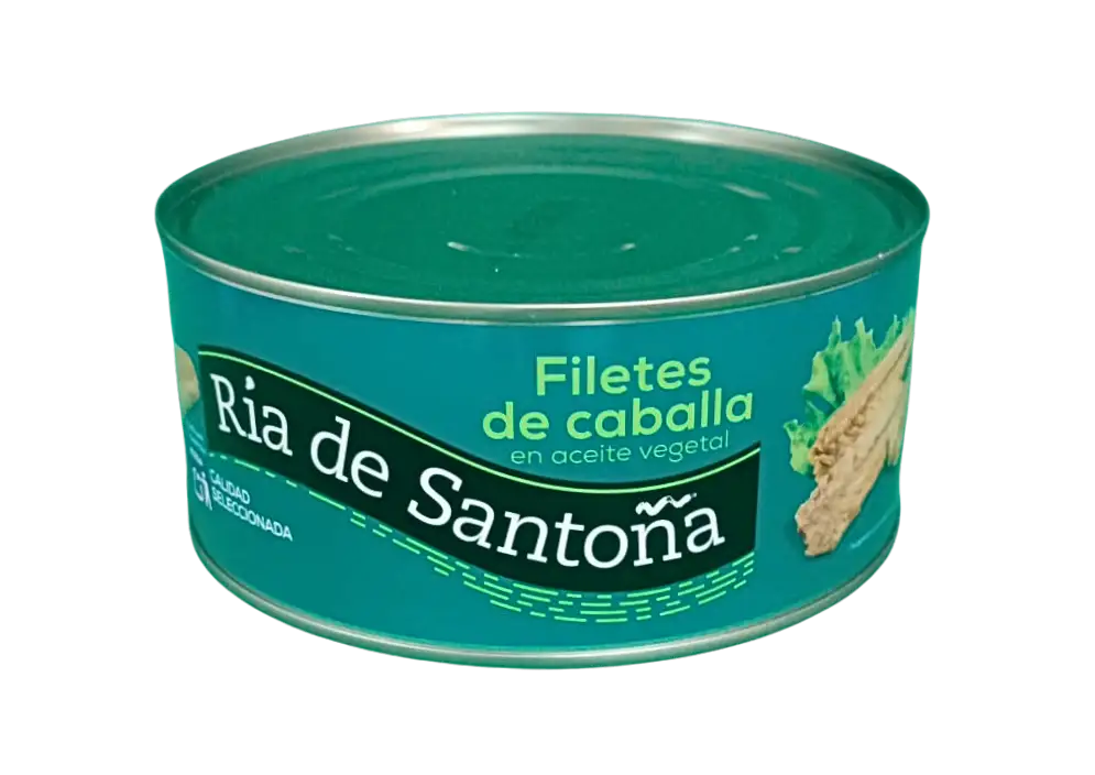 Ria De Santoña - Filetes De Caballa En Aceite Vegetal 