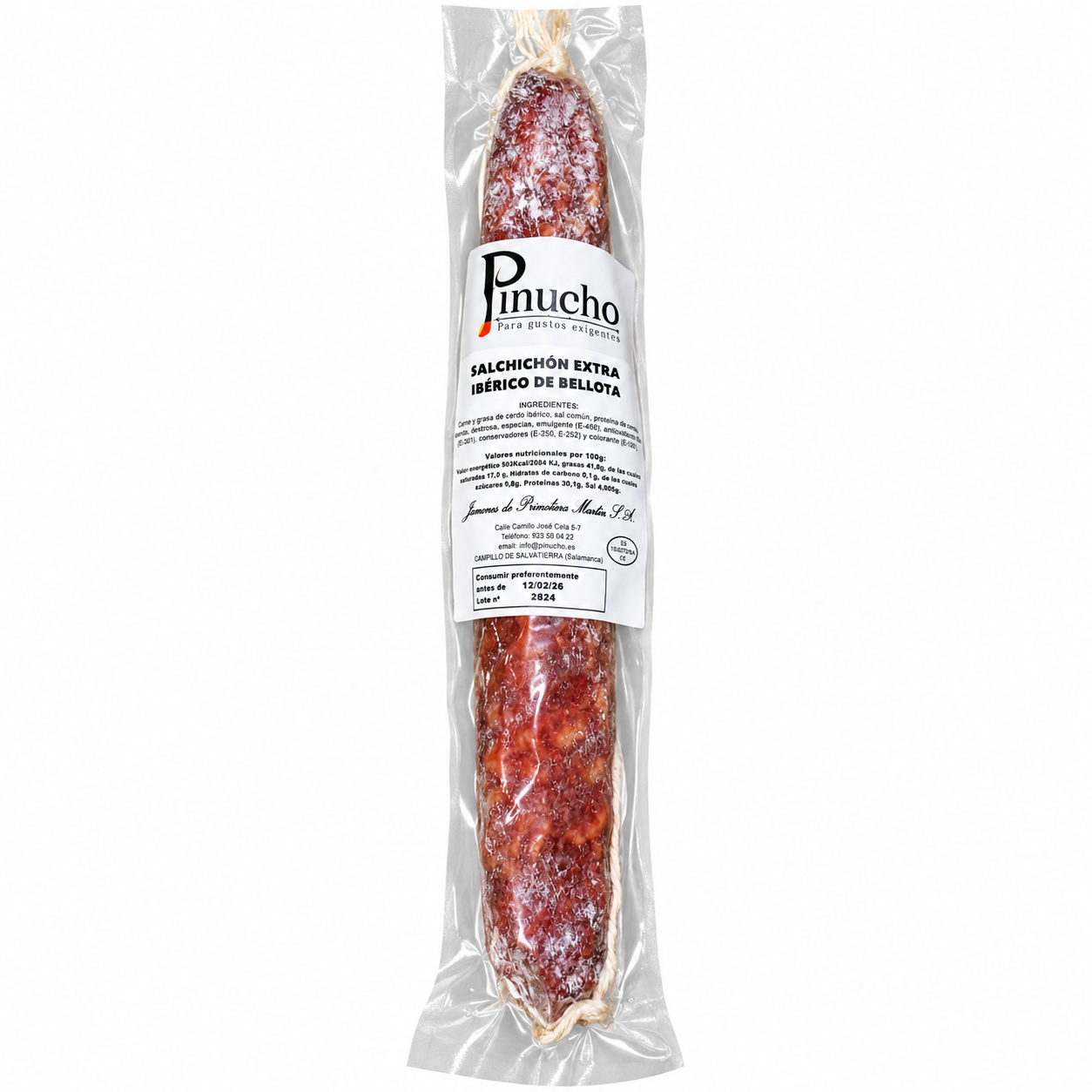 Salchichón Velita ibérico Pinucho