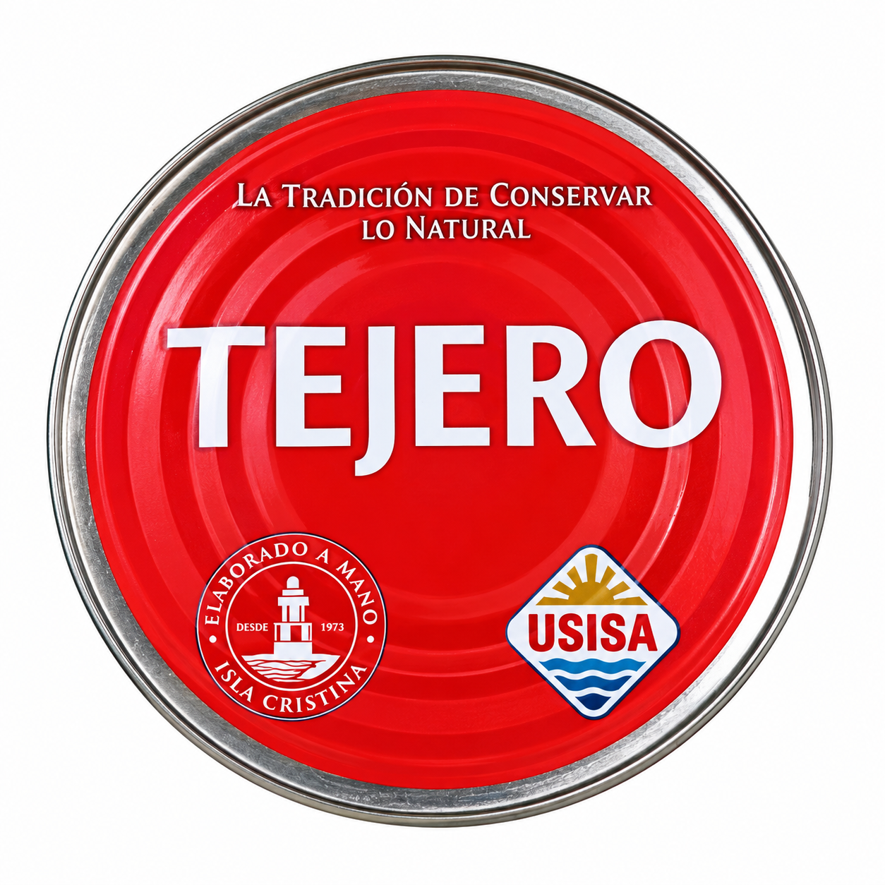 Tapa roja de conserva Tejero