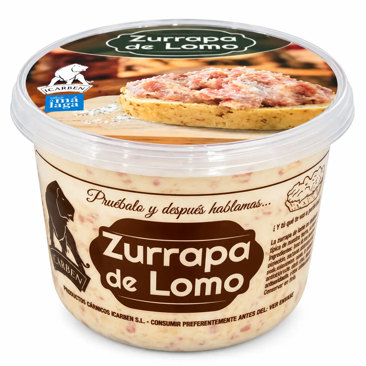 zurrapa de lomo blanca ICARBEN