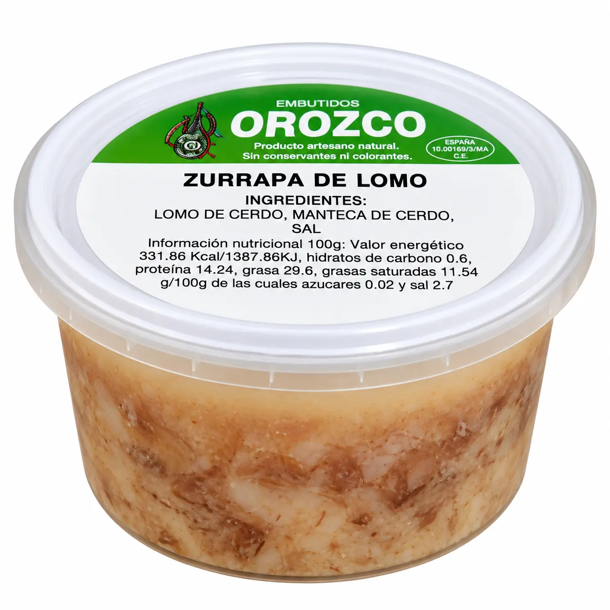 zurrapa de lomo Orozco chica