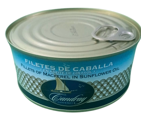 Candray Gourmet - Filetes De Caballa En Aceite De Girasol